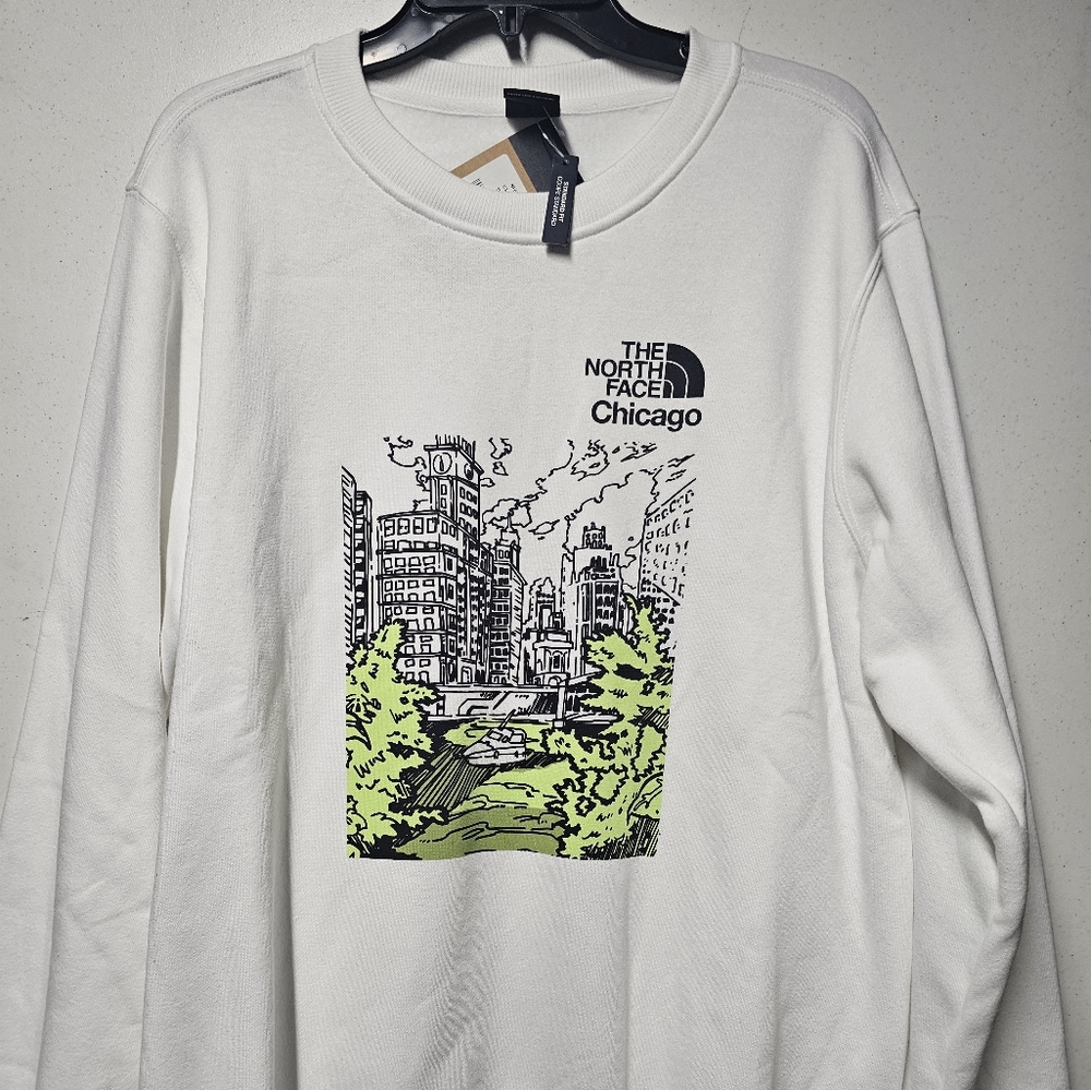 North Face sweatshirt